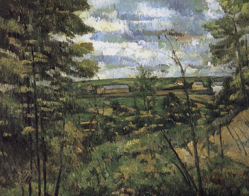 valley, Paul Cezanne